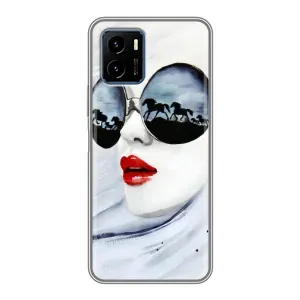 Чохол з картинкою Модні Дівчата Vivo Y15s (Любителька коней)