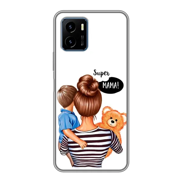 Чехол с рисунком «Мама и сын» для Vivo Y15s Чехол с рисунком «Мама и сын» для Vivo Y15s