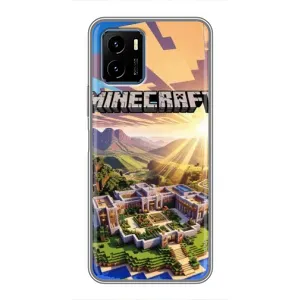 Чохол майнкрафт для Vivo Y15s (MINECRAFT)
