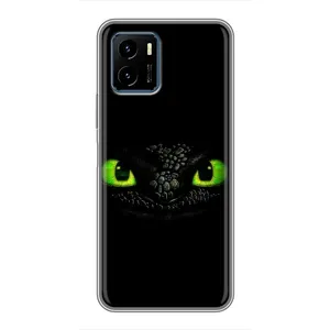 Чехол дракон Беззубик для Vivo Y15s (Глаза Беззубика)