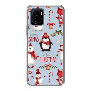 Чехол Санта Клаус для Vivo Y15s (Рождественский)
