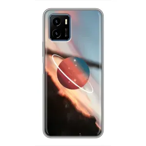 Чохол (ТПУ) з планетами на Vivo Y15s (Сатурн)
