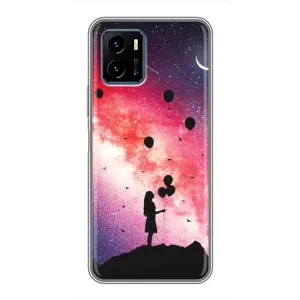 Силіконові Чохли Коханій людині для Vivo Y15s (Кулі в небі)