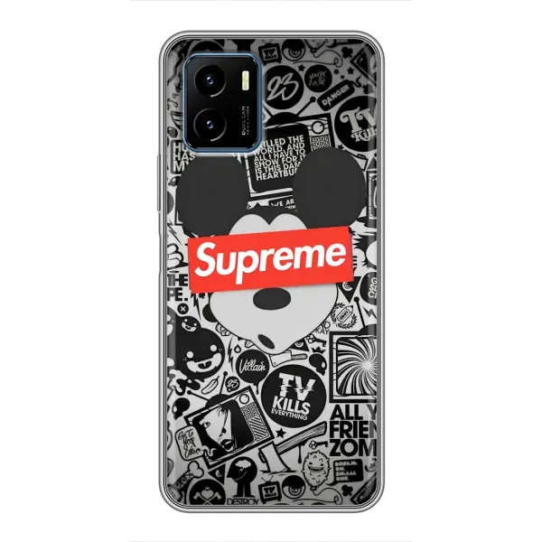 Чехол с рисунком «Supreme Маус» для Vivo Y15s Чехол с рисунком «Supreme Маус» для Vivo Y15s
