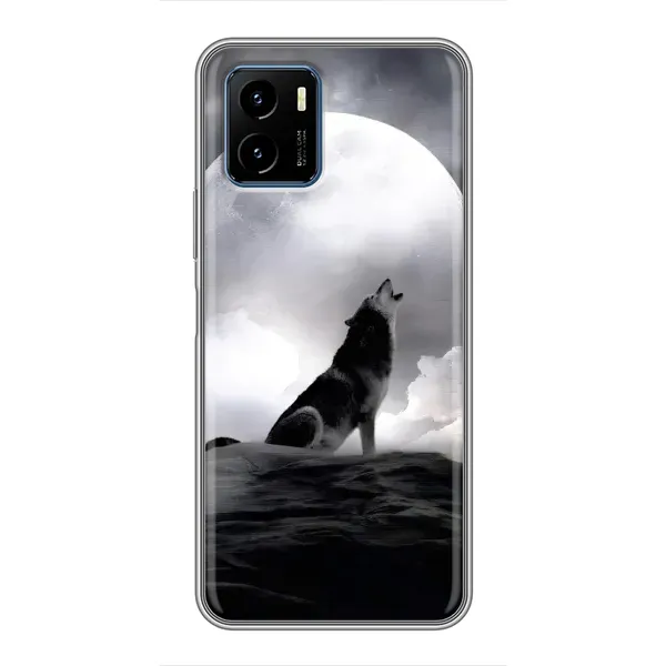 Чехол с рисунком «Волк и луна» для Vivo Y15s Чехол с рисунком «Волк и луна» для Vivo Y15s