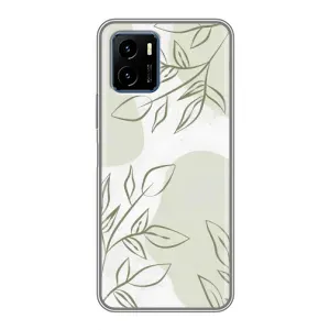 Чехол цветочный дизайн для Vivo Y15s