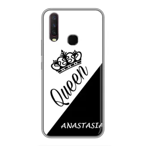 Именные Женские Чехлы для ViVO Y17 (ANASTASIYA)