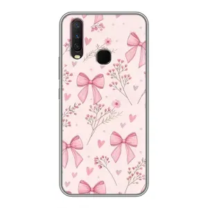 Чехол банты для ViVO Y17 (Банты с цветами)