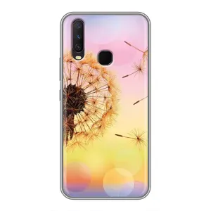 Силіконовий Чохол з кульбабками на ViVO Y17 (Квітка-кульбаба)