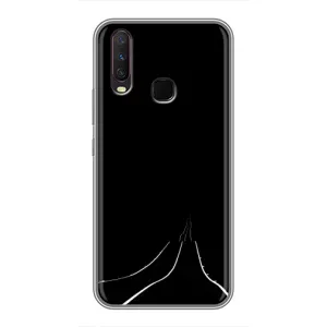 Чохол з картинками на чорному фоні для ViVO Y17 (Дорога)