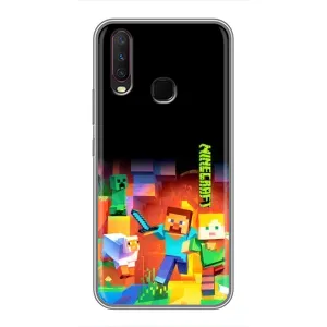 Чохли для ViVO Y17 (Персонажі МайнКрафт) (Герой Майнкрафт)