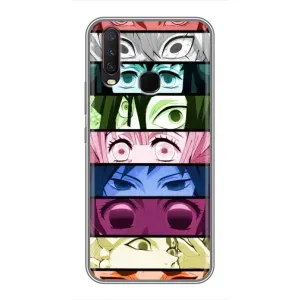 Силіконові чохлі з очіма Anime для Віво У17 (Очі Хашира)