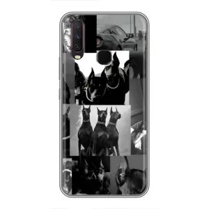 Чохол ДОБЕРМАН для ViVO Y17 (Колаж Доберман)