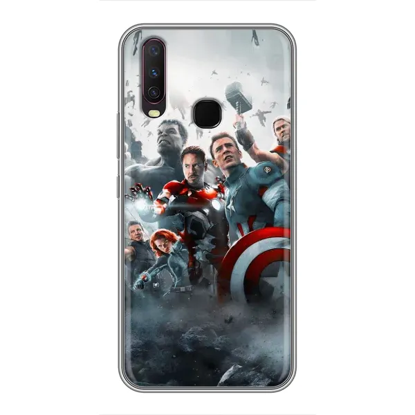 Чехол с рисунком «Команда марвел» для Vivo Y17