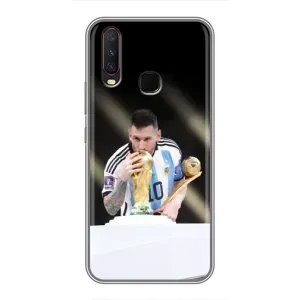 Чехлы Лео Месси Аргентина для ViVO Y17 (Кубок Мира)