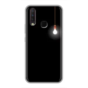 Чохол з картинками на чорному фоні для ViVO Y17 (Лампочка)