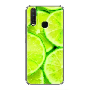 Чехол с изображением вкусной еды для ViVO Y17 (Лайм)