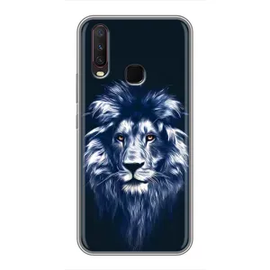 Чохол з картинкою на ViVO Y17 (Лев – синій)