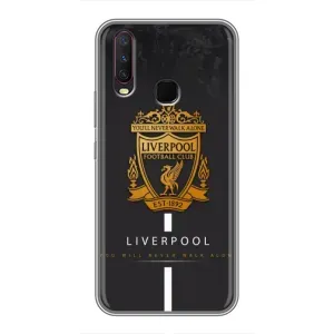 Силиконовые Чехлы принт Футбол на ViVO Y17 (Liverpool)