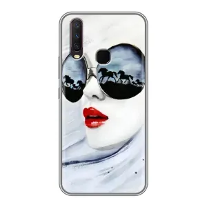 Чохол з картинкою Модні Дівчата ViVO Y17 (Любителька коней)