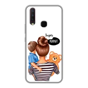 Чехлы для МАМЫ на ViVO Y17 (Мама и сын)