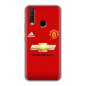 Силиконовые Чехлы принт Футбол на ViVO Y17 (Man United)