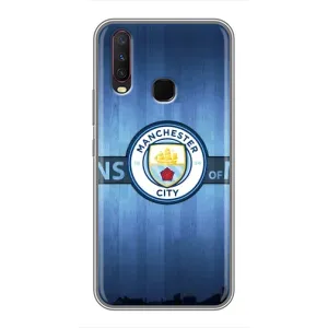 Силиконовые Чехлы принт Футбол на ViVO Y17 (ManCity)