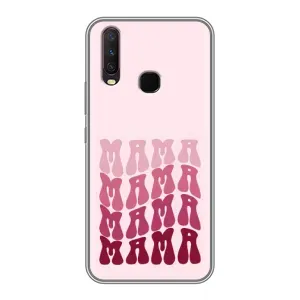Чехлы на день мамы для Виво У17 (Надпись мама)