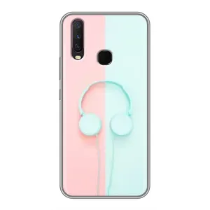 Девчачий Чехол для ViVO Y17 (Наушники)