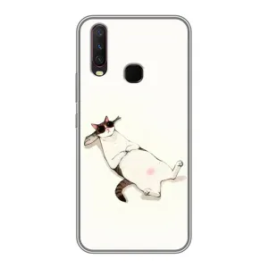 Чохол на тематику: Коти для Vivo Y17 (Відпочинок)