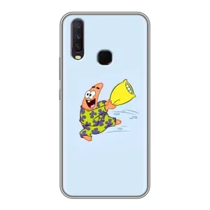 Чехлы с Патриком на ViVO Y17 (Патрик с подушкой)
