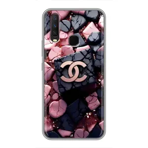 Чехол (Dior, Prada, YSL, Chanel) для ViVO Y17 (Шанель)