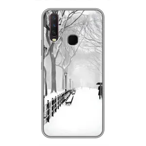 Чехлы на Новый Год ViVO Y17 (Снегом замело)