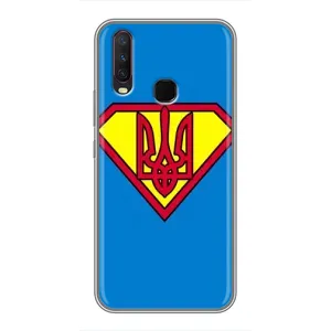 Чехол с картинкой (Патриотический ГЕРБ) на ViVO Y17 (Super - Герб)