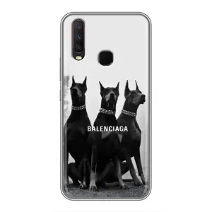 Чохол ДОБЕРМАН для ViVO Y17 (Три добермана)