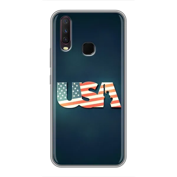 Чехол с рисунком «USA» для Vivo Y17 Чехол с рисунком «USA» для Vivo Y17