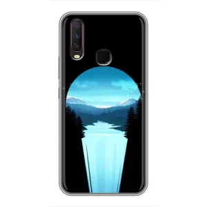 Літній Чохол на ViVO Y17 (Синій Водоспад)