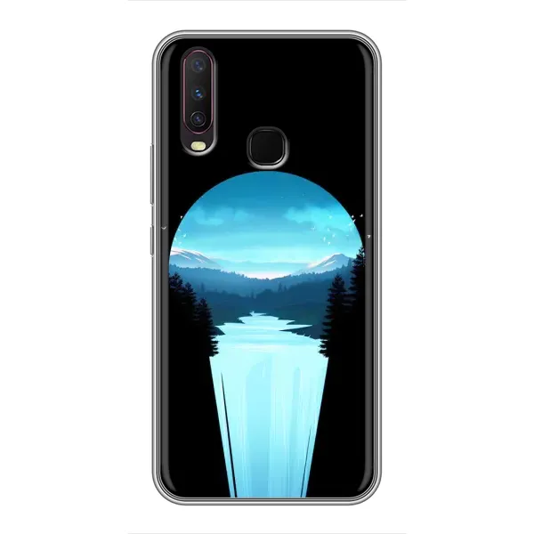 Чехол с рисунком «Синий Водопад» для Vivo Y17 Чехол с рисунком «Синий Водопад» для Vivo Y17