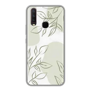 Чехол цветочный дизайн для ViVO Y17