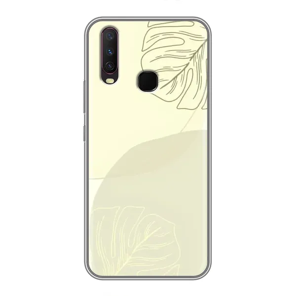 Чехол с рисунком «Зелёный фон» для Vivo Y17 Чехол с рисунком «Зелёный фон» для Vivo Y17
