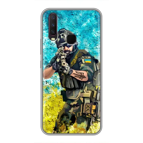 Чехол с рисунком «ЗСУ Воин» для Vivo Y17 Чехол с рисунком «ЗСУ Воин» для Vivo Y17