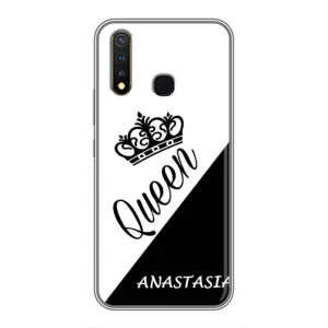 Именные Женские Чехлы для Vivo Y19 (ANASTASIYA)