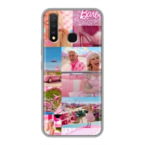 Силиконовый Чехол Барби Фильм на Vivo Y19 (Барби стиль)