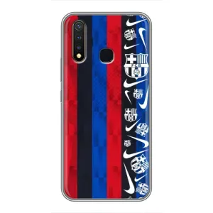 Чехол для Vivo Y19 (Барселона) (Фанат Барсы)