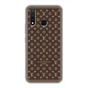 Силиконовый чехол для Vivo Y19 (ФОН Louis Vuitton Paris)