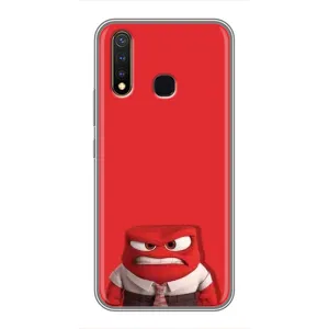 Чехол Головоломка для Vivo Y19 - (AlphaPrint) (Гнев)