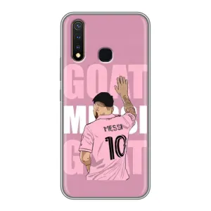Чехлы Лео Месси в Майами на Vivo Y19 (GOAT MESSI)