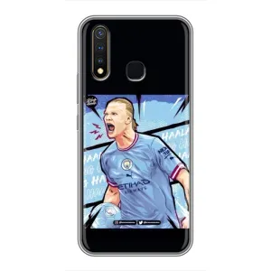 Чехлы с принтом для Vivo Y19 Футболист (гол Эрлинг Холланд)