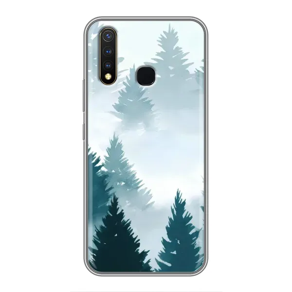 Чехол с рисунком «Горный лес» для Vivo Y19 Чехол с рисунком «Горный лес» для Vivo Y19