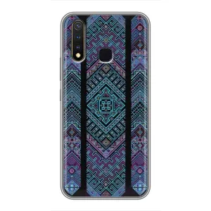 Силиконовый Чехол на Vivo Y19 (Крутой орнамент)